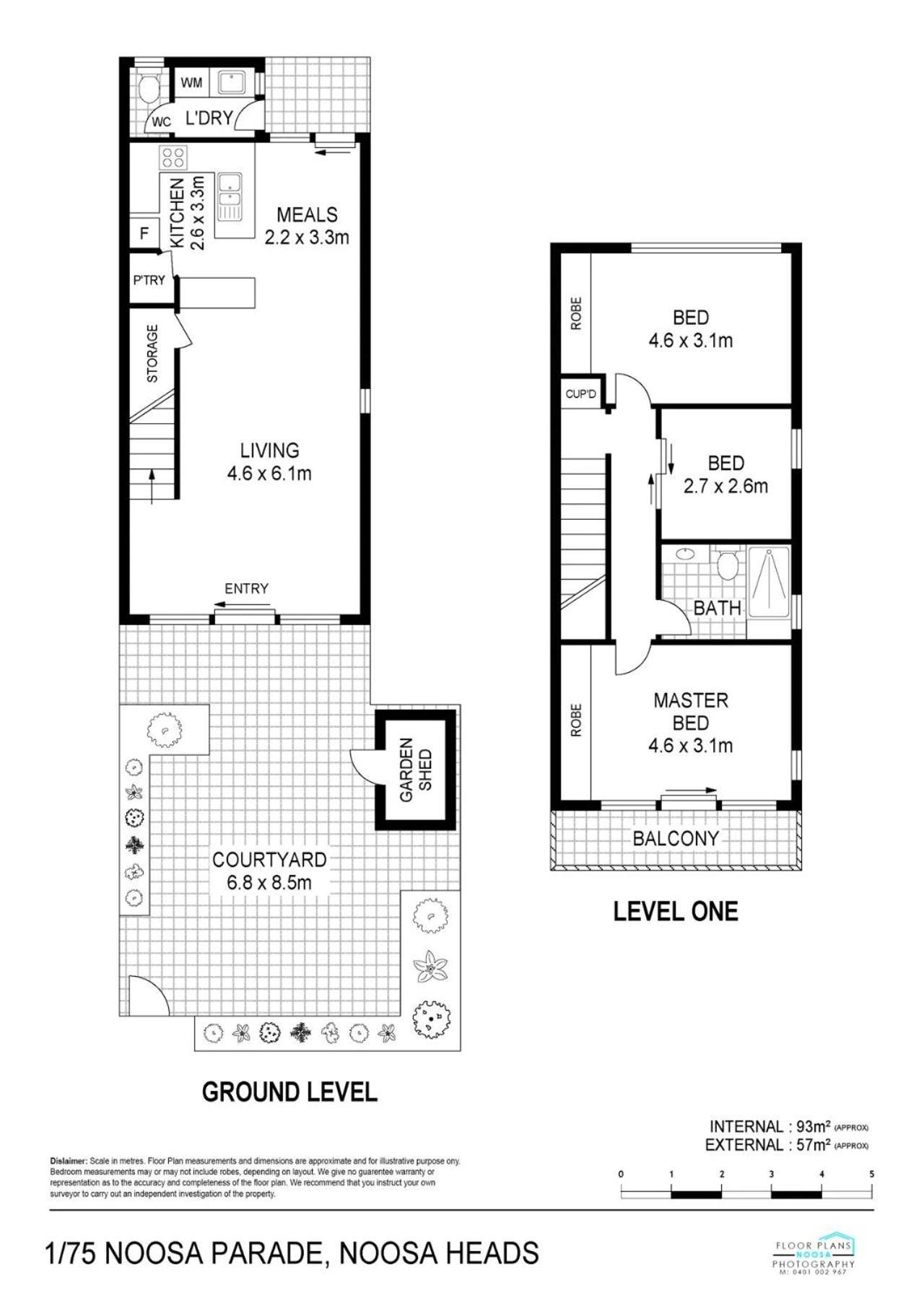Parade Townhouse W/ Terrace By Noosa Heads
